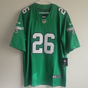 💚 Saquon Barkley Kelly Green Philadelphia Eagles Jersey 💚